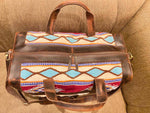 Walker Southern Carpet  Leather Weekender - Chuupul Leather 