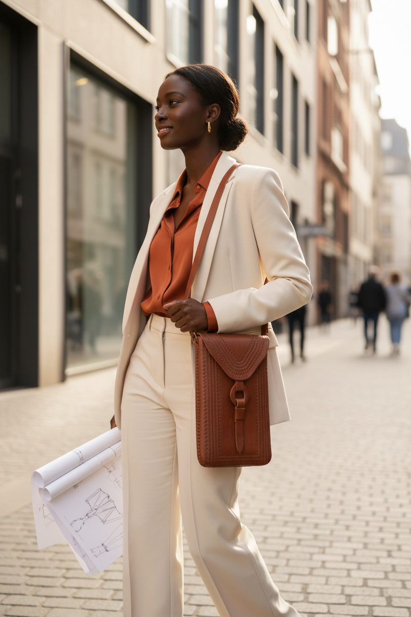 Royale Vertical Messenger – Chuupul Leather