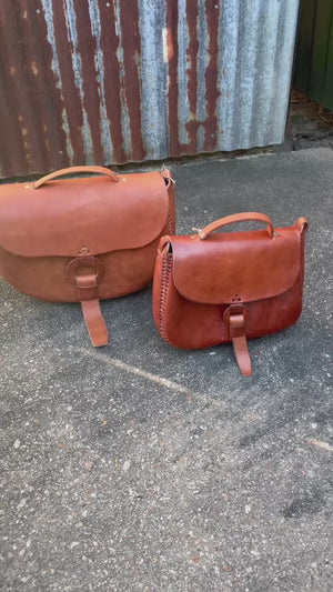 Harrison Large Saddle Tote