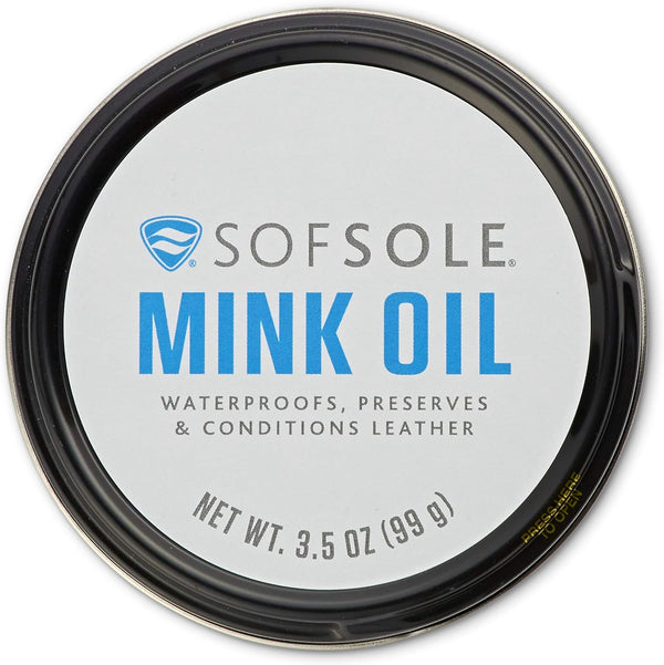 Sof Sole Mink Oil for Conditioning and Waterproofing Leather - Chuupul Leather