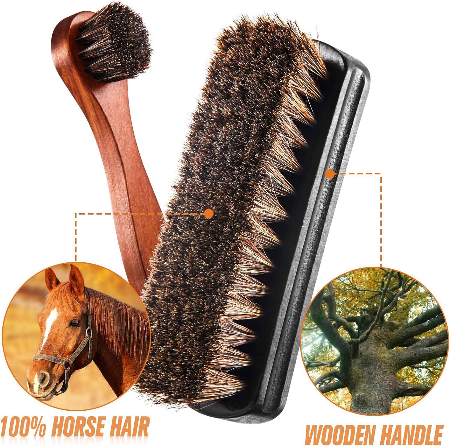 Horsehair Brush Kit - Chuupul Leather 