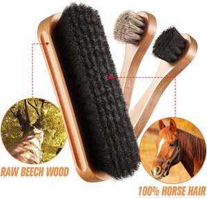 Horsehair Brush Kit - Chuupul Leather 