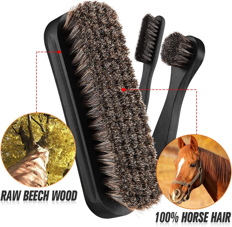 Horsehair Brush Kit - Chuupul Leather 