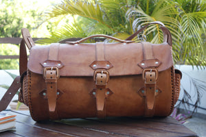 Barrel Duffel Bag - Chuupul Leather