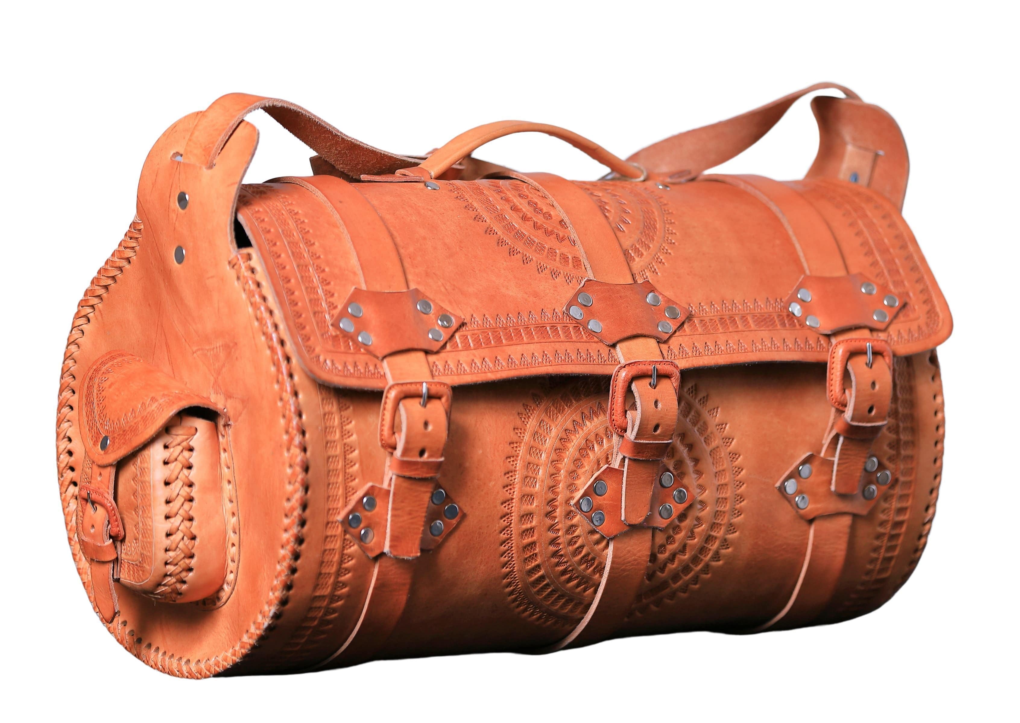 Barrel Duffel Bag - Chuupul Leather